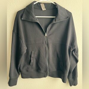 RBX Black Full-Zip Casual Jacket